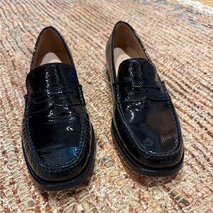 Cole Haan Black Patent Leather Loafers - Size 8.5
